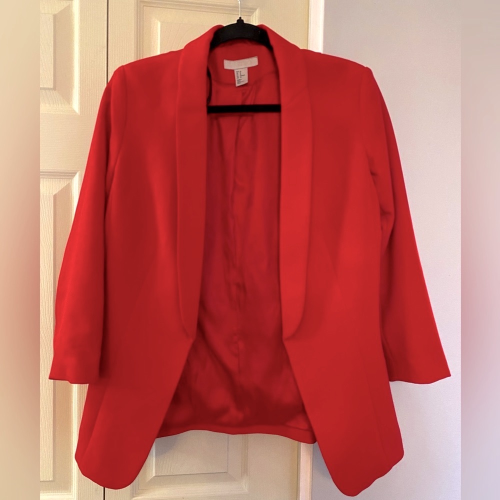 H&M darted blazer, size 12